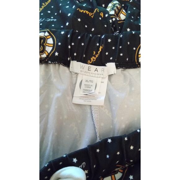 Boston Bruins Wear by Erin Andrews LS Shirt & Pant Sleep Set Women's XL - Picture 9 of 9